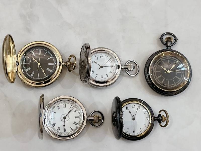 古の時計 郷愁の懐中時計