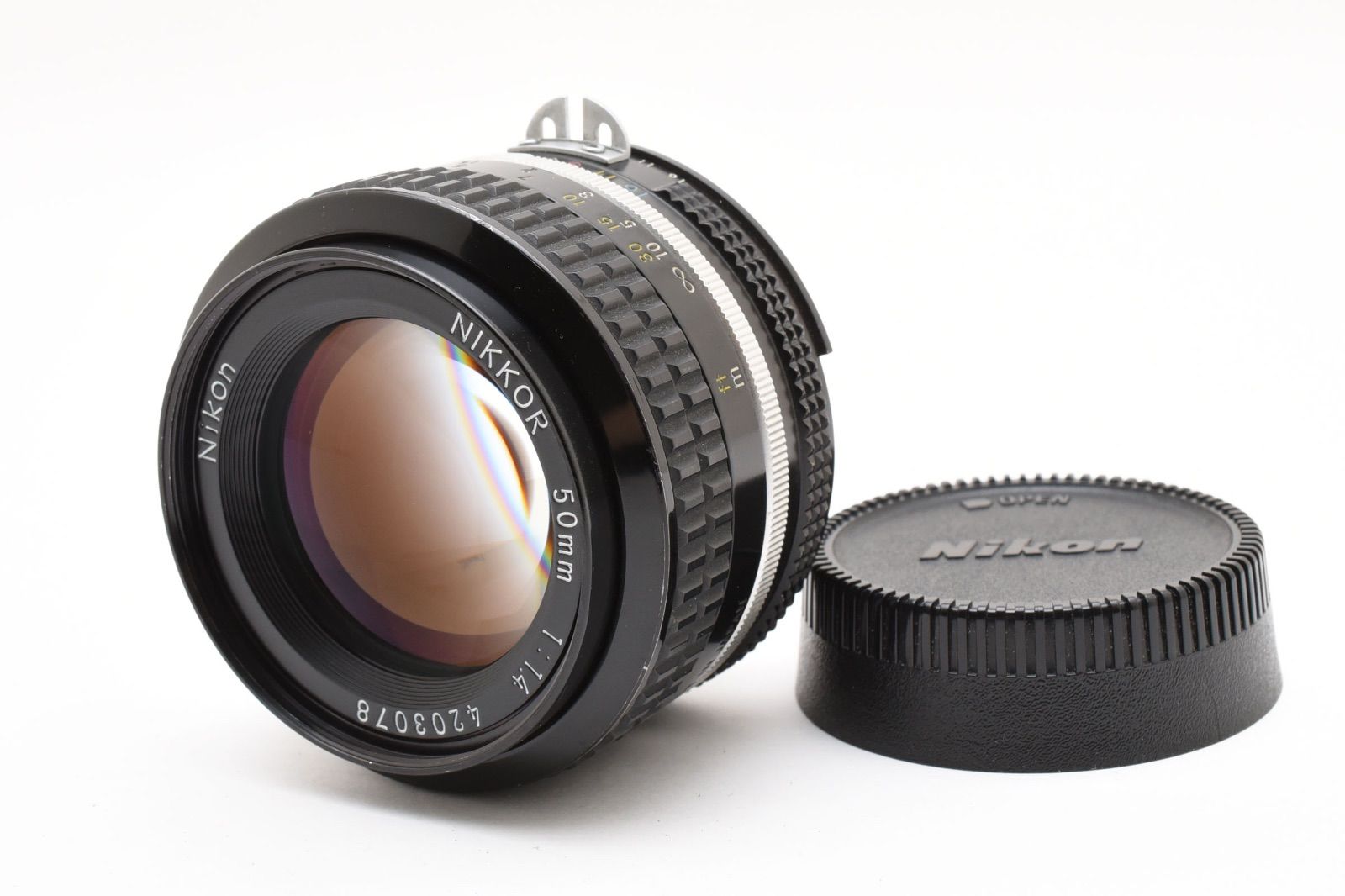 実用 Nikon ニコン Ai NIKKOR 50mm F1.4 単焦点 標準レンズ Fマウント 2557
