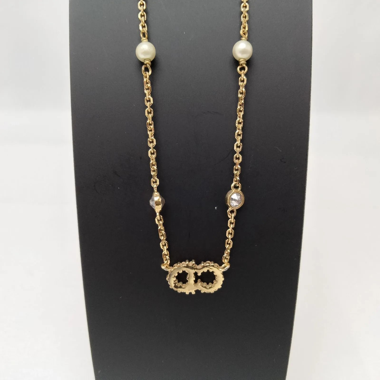 DIOR Clair D Lune ネックレス ゴールド Christian Dior ディオール CLAIR D LUNE ネックレス ジュエリー