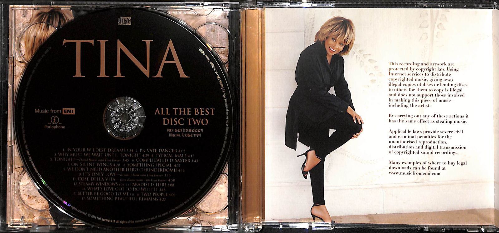 帯付き2CD】Tina Turner All The Best ティナ・ターナー - メルカリ