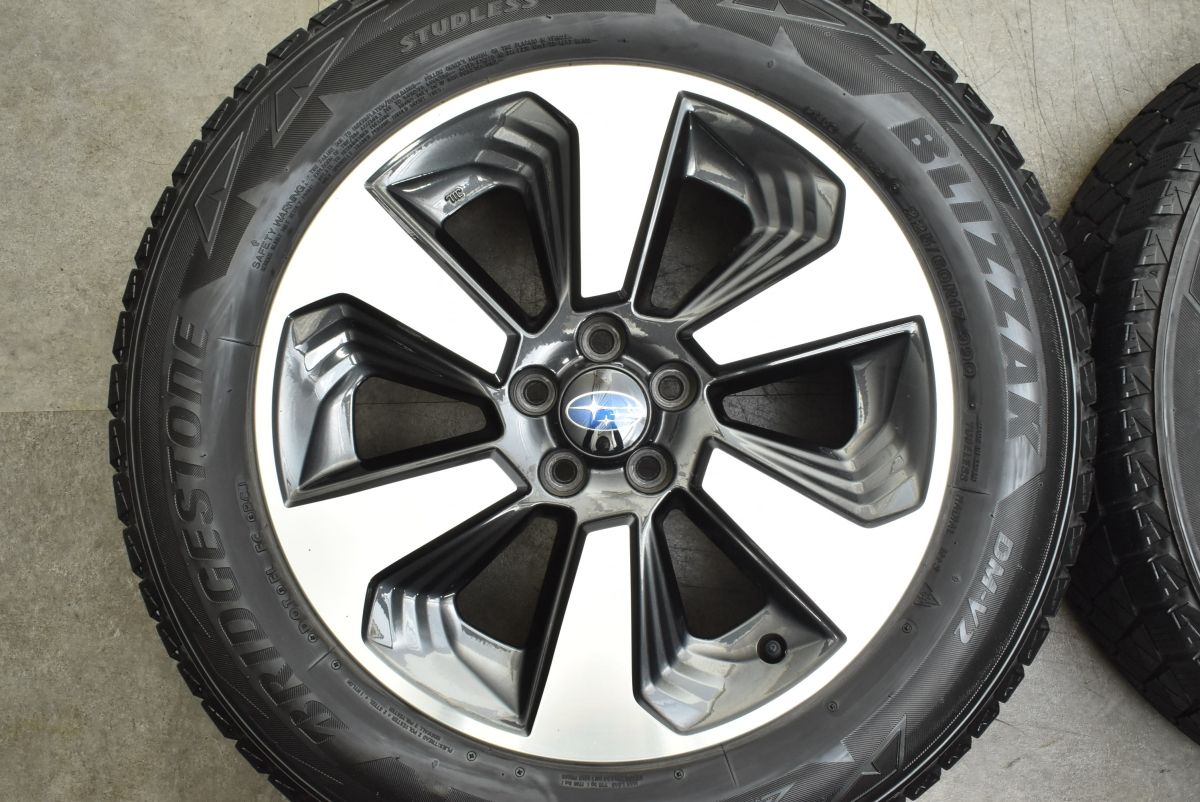 スバル SJフォレスター純正◆7J 17インチ IS48 5/100 ハブ径56ｍｍ◆225/60R17 付◆BRレガシィアウトバック スバル XVにも!! SUBARU（スバル） SJ フォレスター 純正 17インチ 7J+48 2020年 TOYO