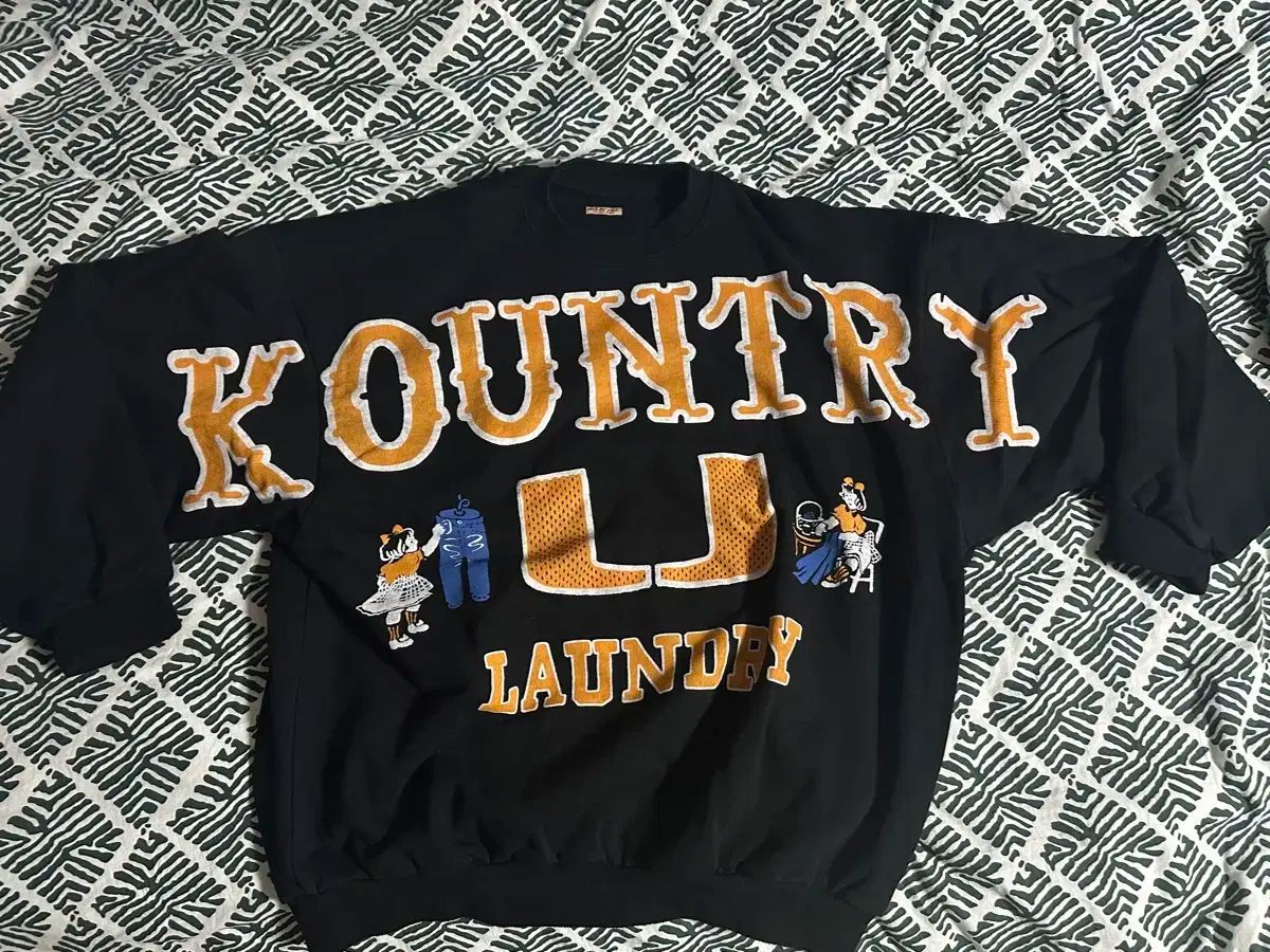 KAPITAL キャピタル 30 フリース ビッグ スウェットシャツ 黒