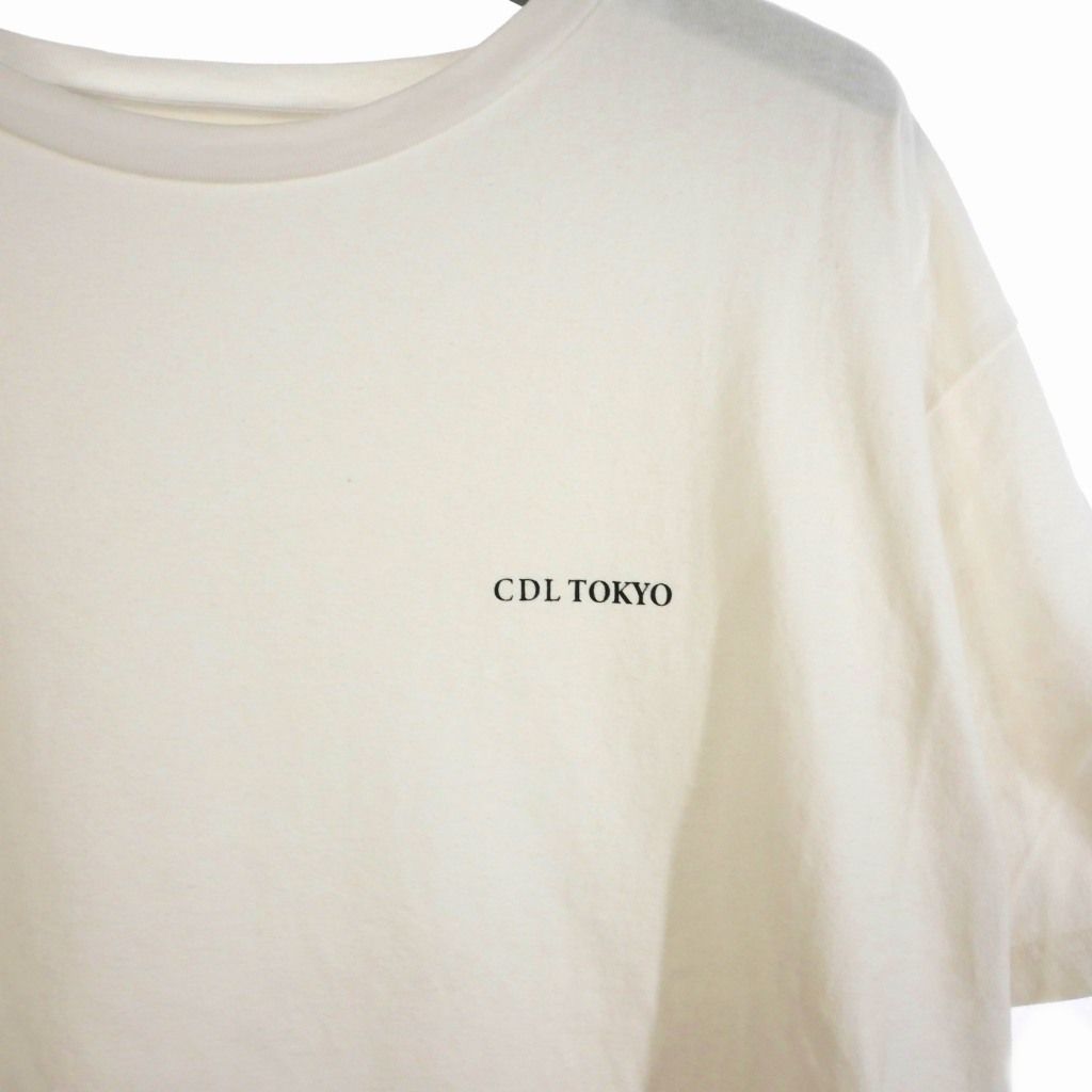 CDL TOKYO 半袖Tシャツ★白★1000枚限定 Limited Tee シーディーエルトウキョウ CDL TOKYO Tシャツ カットソー 半袖 M