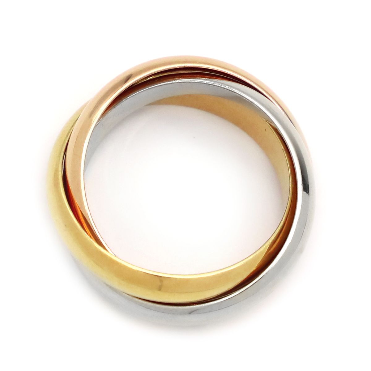 重量重め❣️ヴィンテージ　カルティエ❣️ トリニティ　リング　スリーゴールド　54 楽天市場】【中古】 Cartier カルティエ クラシック トリニティ