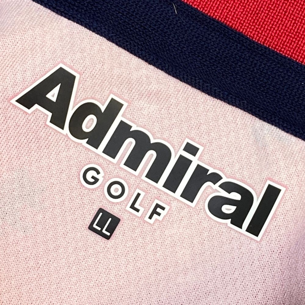 サイズ：LL ADMIRAL アドミラル 2024年モデル 半袖ポロシャツ