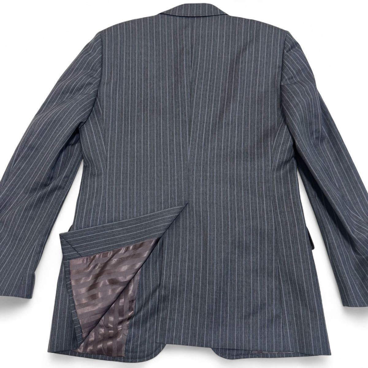【サイズ50】DOLCE&GABBANA ドルチェ＆ガッパーナ グレー3Pスーツ サイズ50】DOLCE&GABBANA ドルチェ＆ガッパーナ グレー3Pスーツ