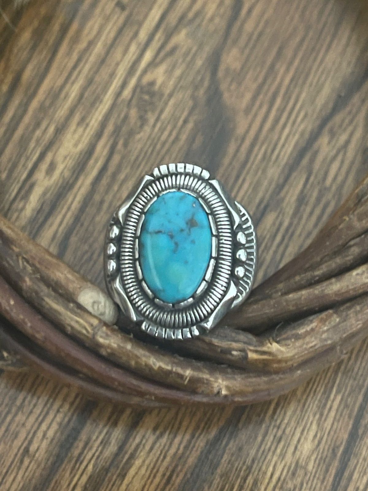 ウィルバンデバー　リング　ナバホ　ターコイズ 楽天市場】Will Vandever ウィルバンデバー 【美品】STERLING ナバホ族