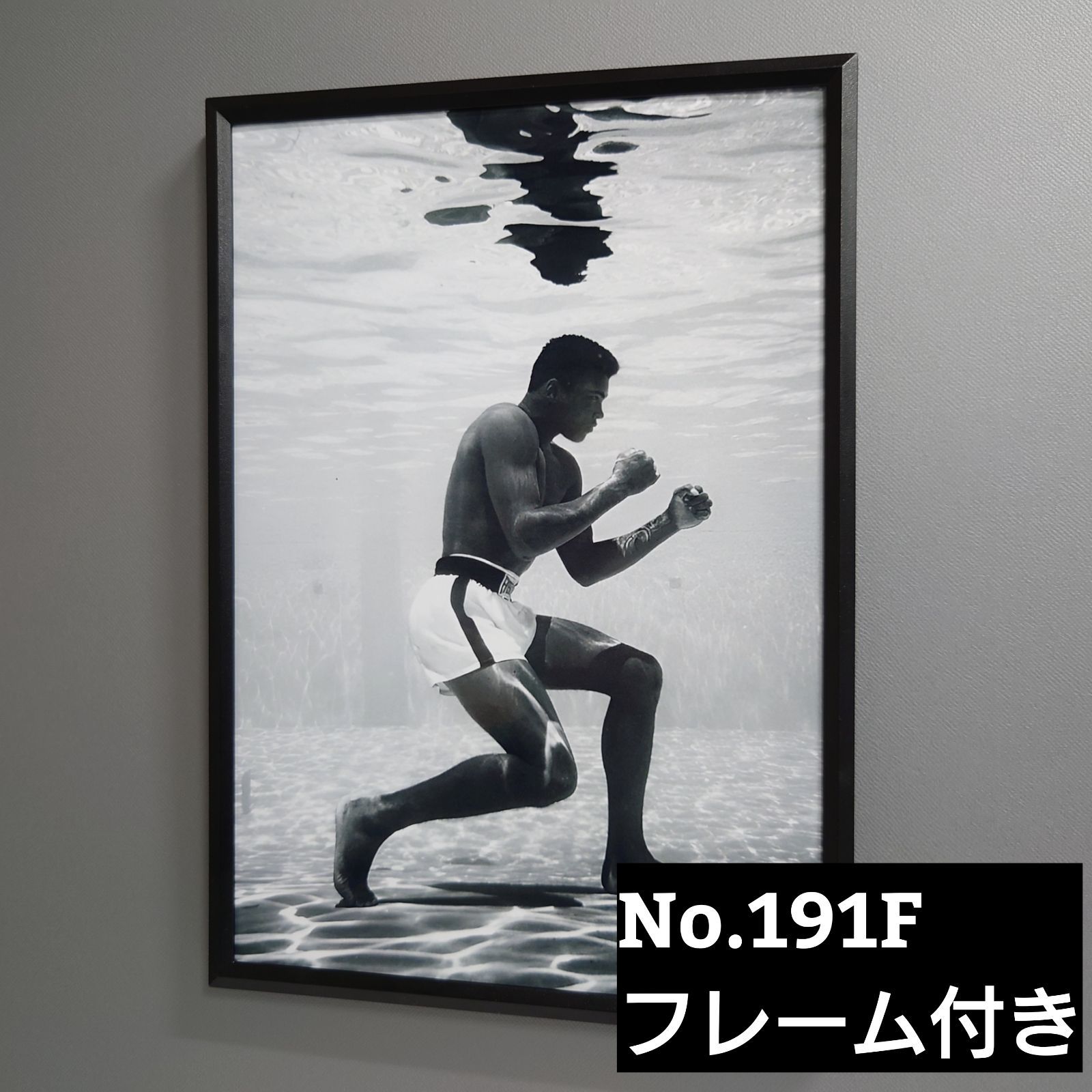 No.191F A4 モハメド・アリ ポスター 写真 アート ボクシング