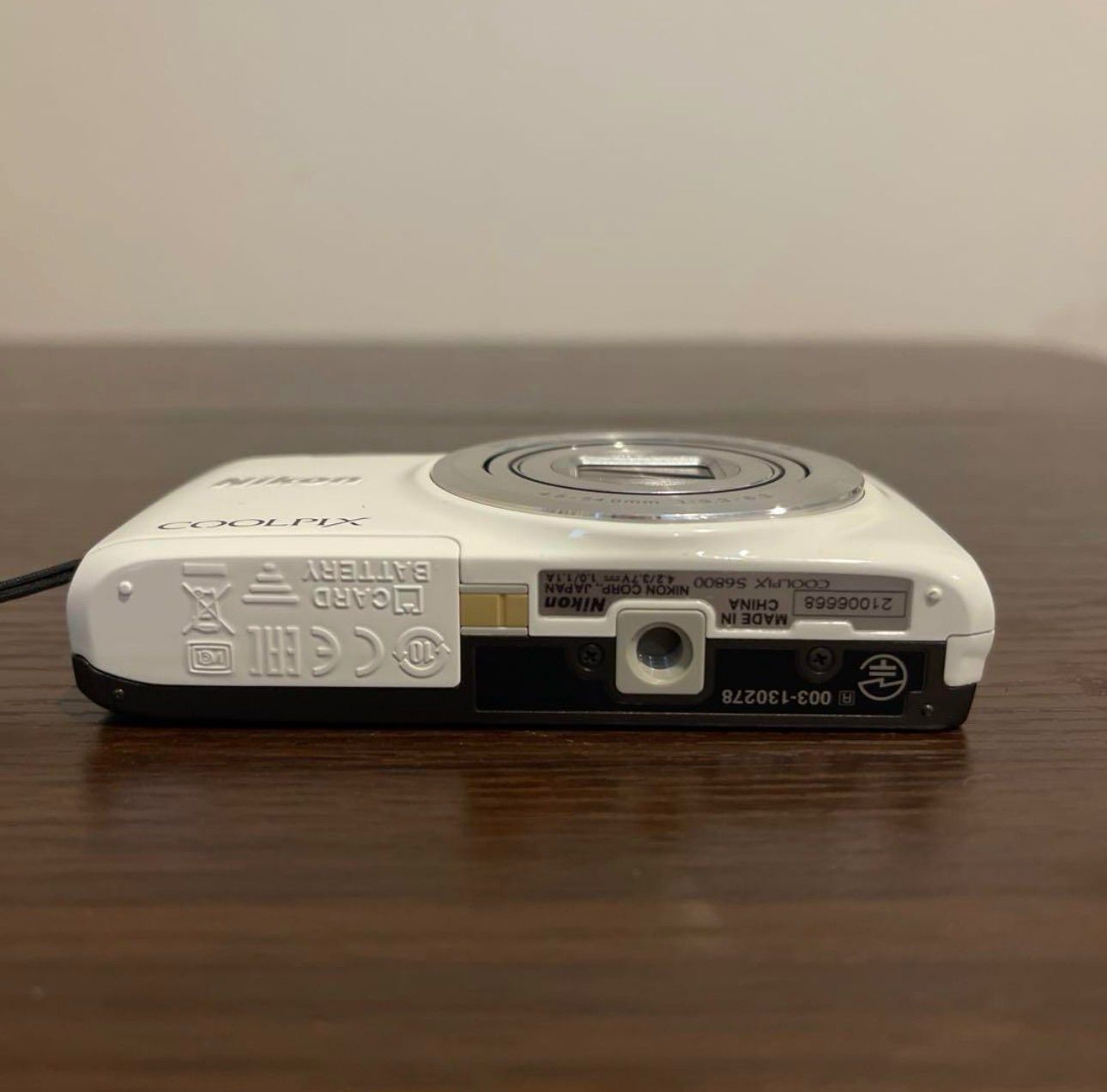 5070 Nikon COOLPIX S6800 ホワイト デジカメ - メルカリ