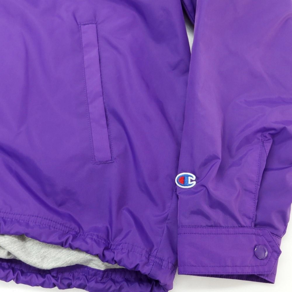 Supreme Champion ナイロンジャケット L パープル 中古】シュプリーム Supreme 2024年春夏 Champion Coaches