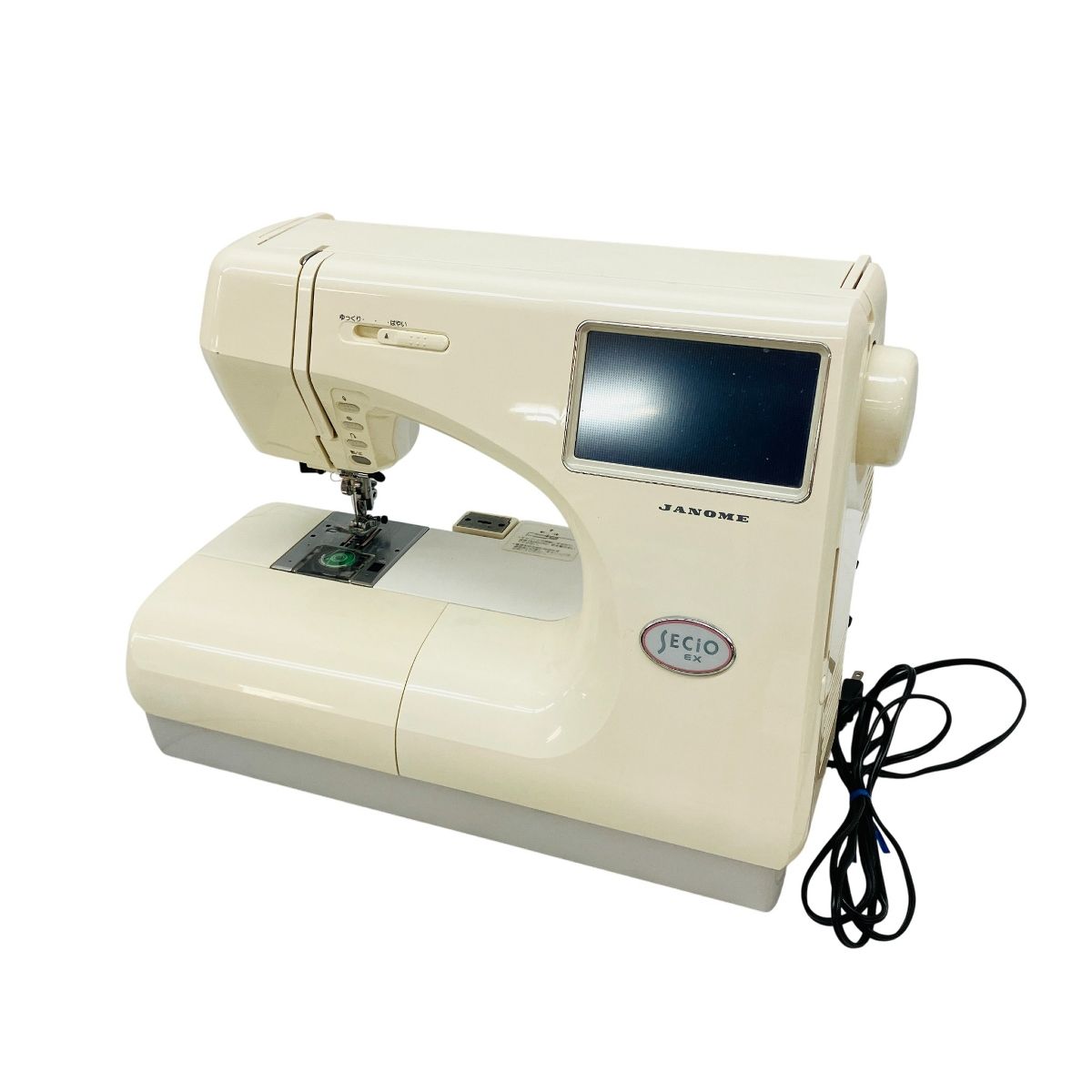 JANOME SECIO EX model 9000 コンピューターミシン ジャノメ ジャンク C10450236