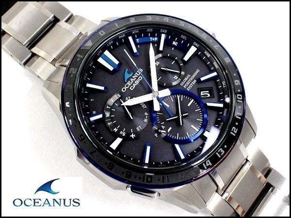 OCEANUS OCW-G1200-1AJF 電波 ソーラーCASIO カシオ オシアナス箱