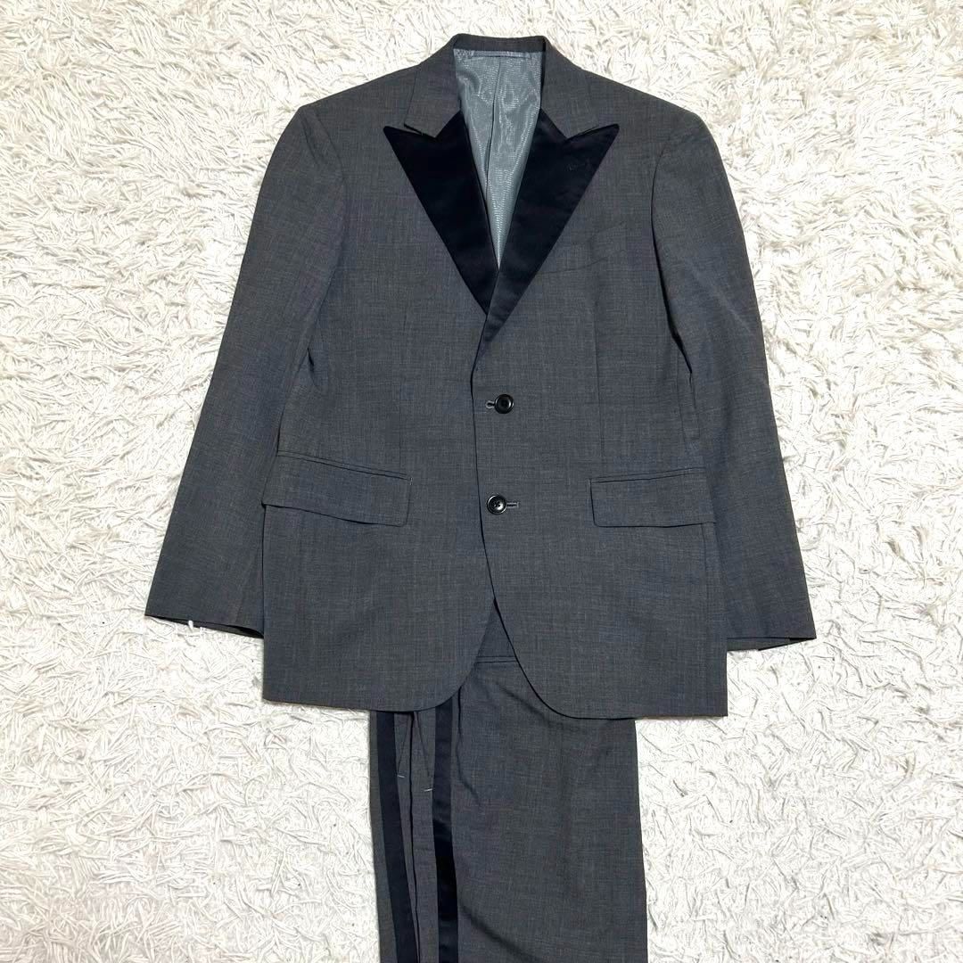 ビームス×渡部ウェディング タキシード スーツ セットアップ M グレー