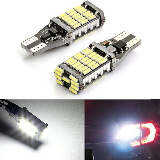 レクサス RX300 H27.10～ GYL2# T15/T16 兼用 外車用 キャンセラー内蔵 LED バックランプ 1280ルーメン ハイブライト 4014チップ 360照射 6500k シャインホワイト 2本セット 【ネコポス配送】