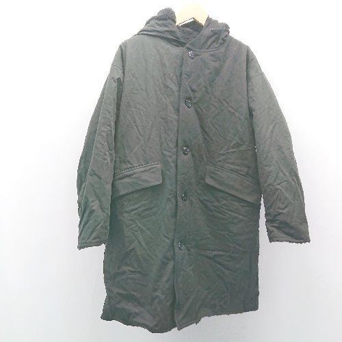 ＡＲＭＹ ＴＷＩＬＬ アーミーツイル リバーシブル モコモコ生地 長袖 ジャンパー サイズF ブラック メンズ E 1306190018375
