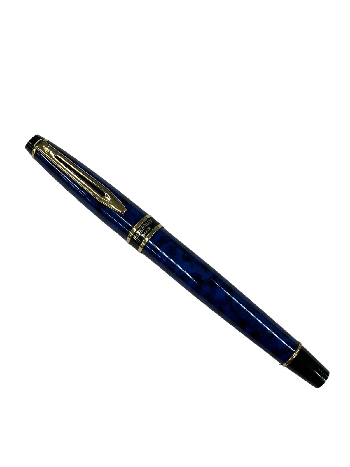 WATERMAN ウォーターマン 万年筆 14K 18K☆ブルーマーブル☆ - ☆もっ