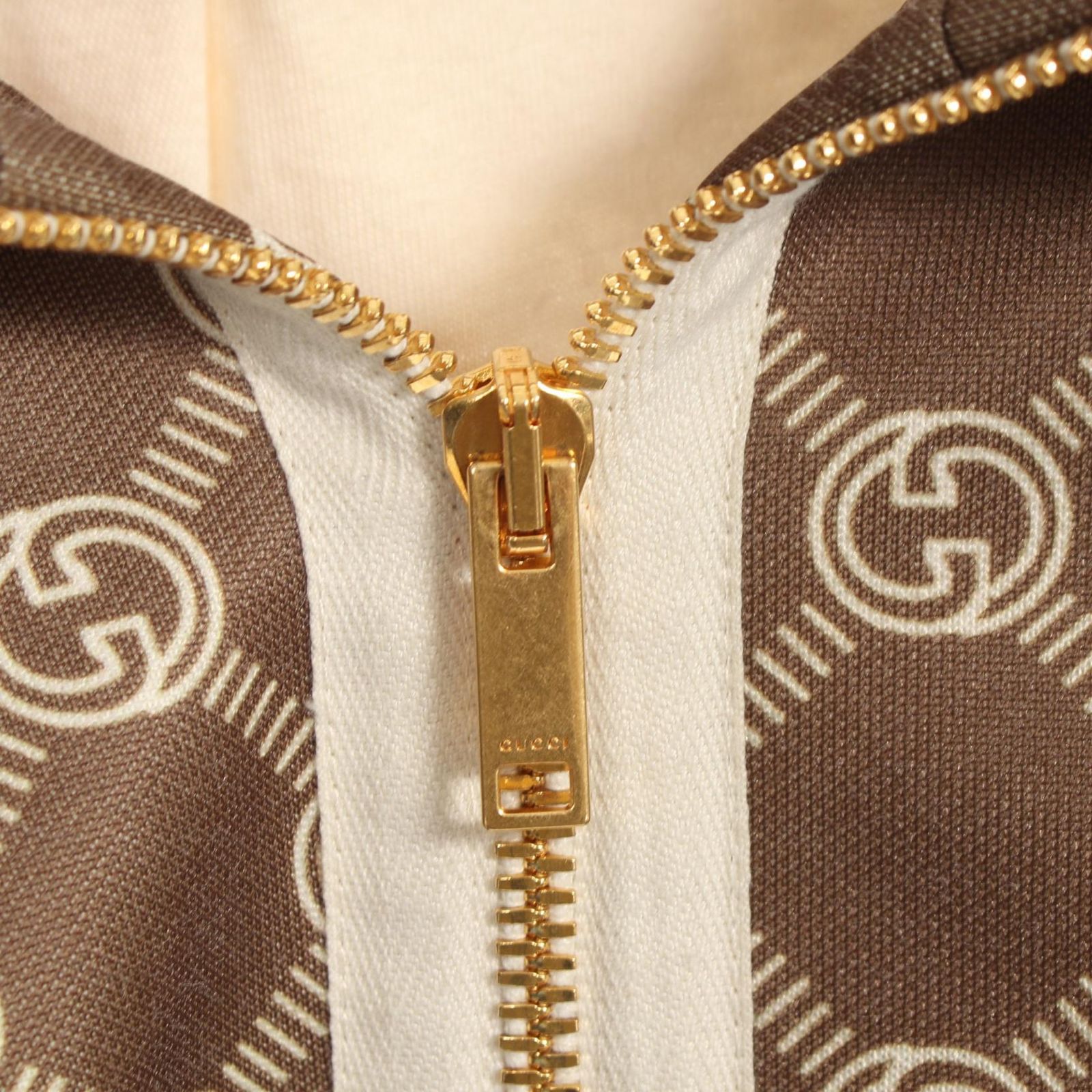 グッチ GUCCI ブルゾン インターロッキングG シェリーライン 671495 