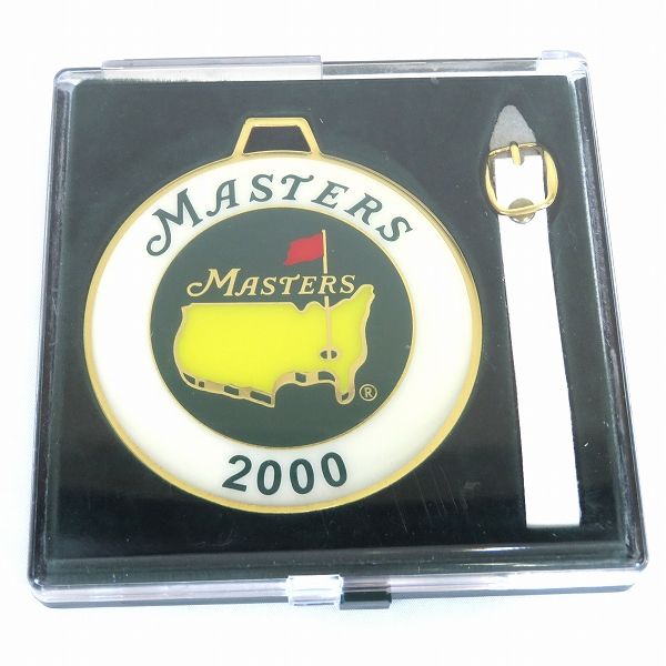 #ae マスターズ MASTERS バッグタグ 2000 マスターズトーナメント Tournament ゴルフ golf ゴルフグッズ ケース付き [957595] k01