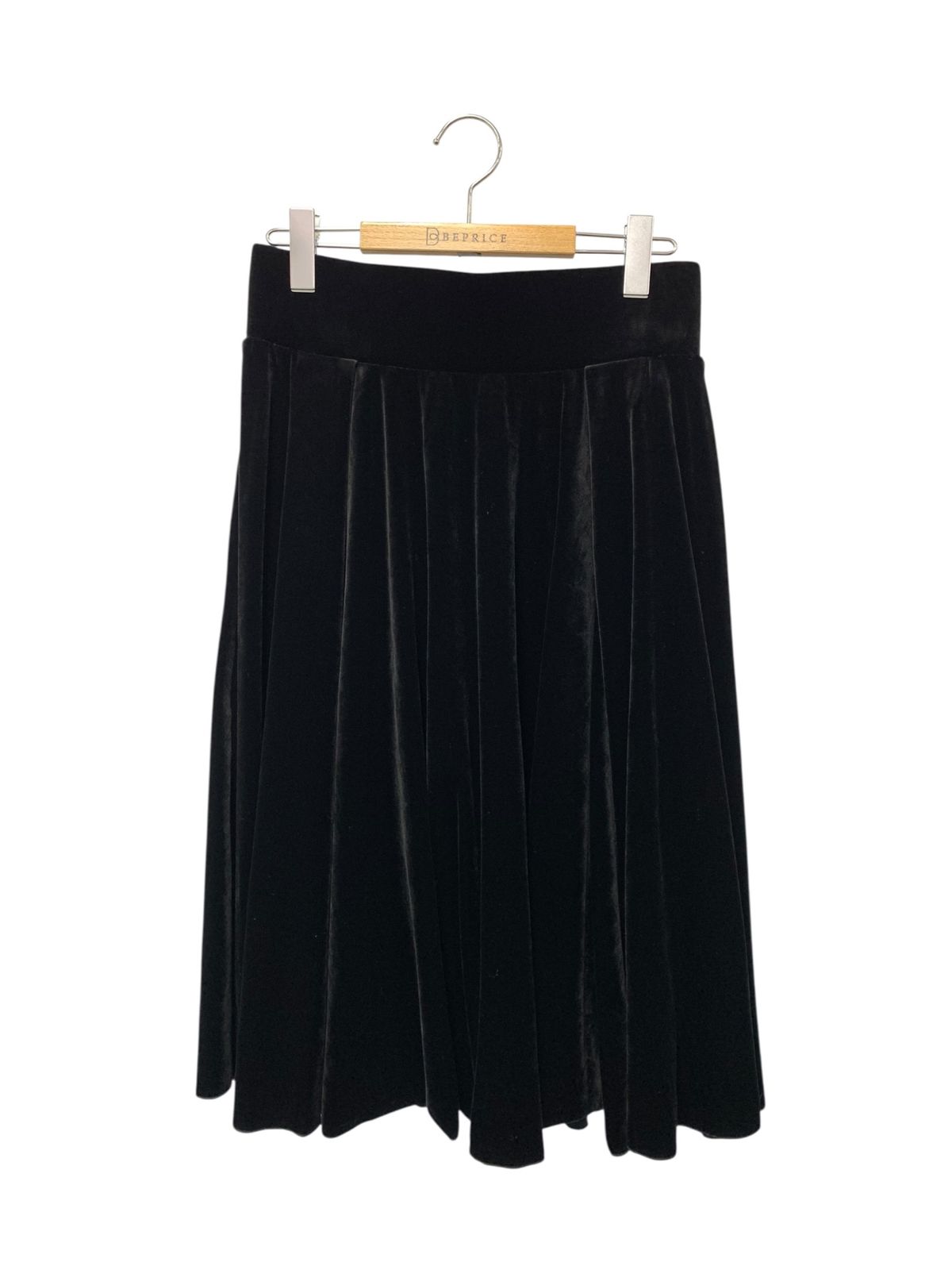 デイジーリン Skirt Swing Flare 06237 スカート 42 ブラック ベロア ITTUBG9D4TQ8