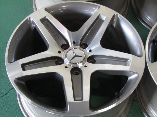 使用1回 現品 メルセデスベンツ W463 Gクラス G550純正 AMG5スポーク 愛された