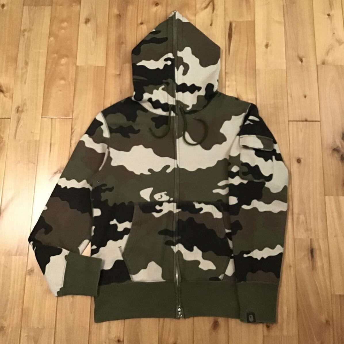 A Bathing Ape カモフラージュ パーカー Mサイズ