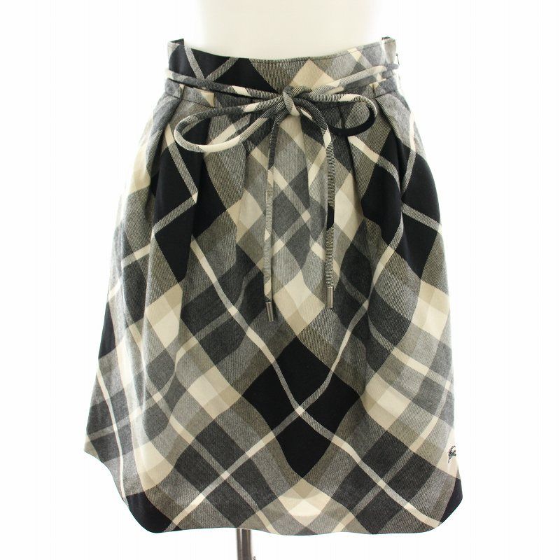 バーバリーブルーレーベル BURBERRY BLUE LABEL スカート ひざ丈 