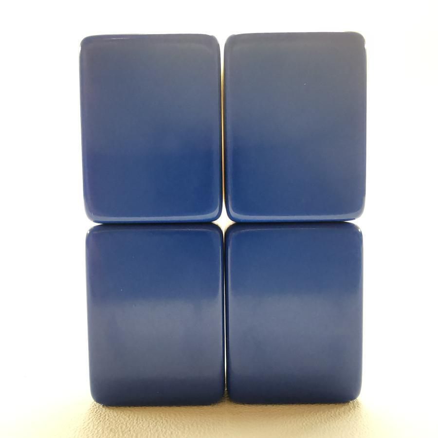 麻雀牌 自動卓 アモス コングバトルフォー 26mm×19.5mm×厚16mm 青 8