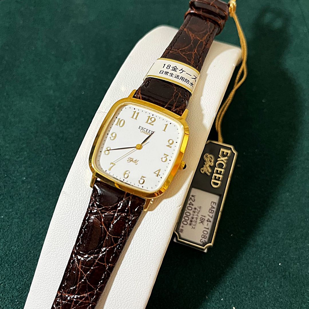 新品】CITIZEN エクシード 18金ケース GOLD 18K 0330-H13341 - メルカリ