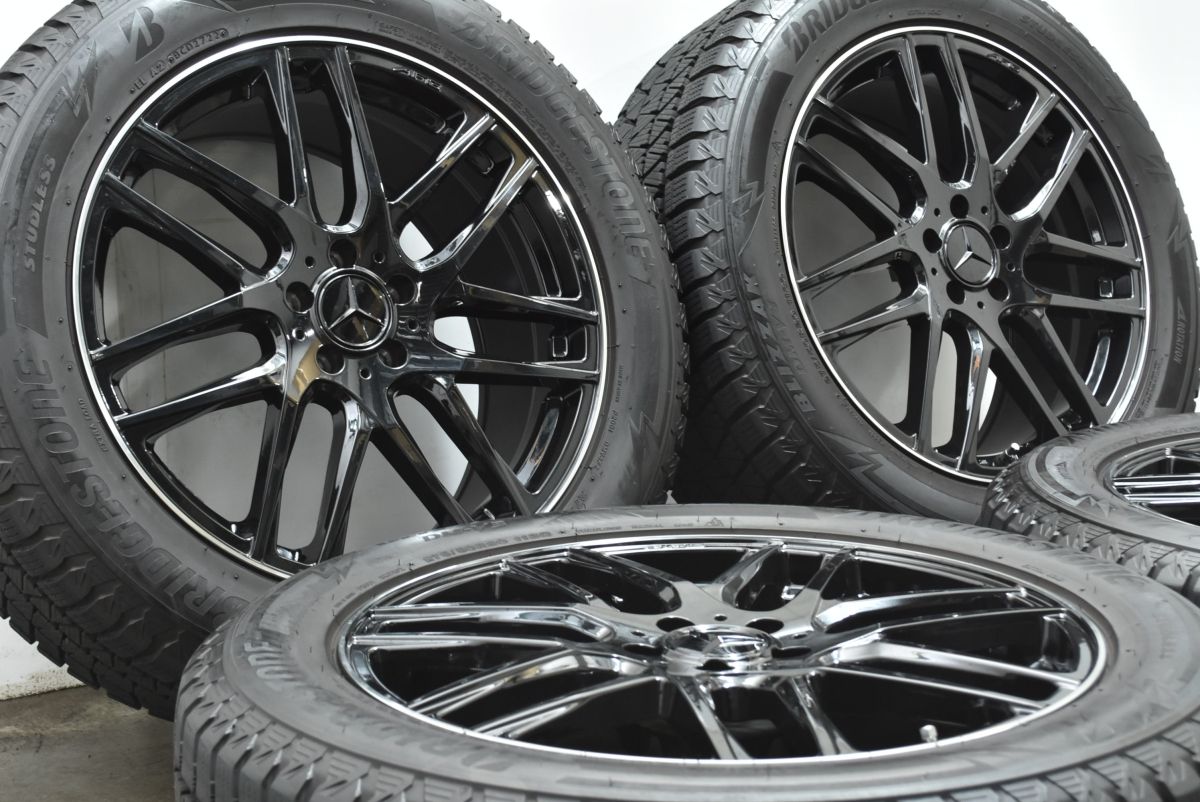 超バリ溝 ユーロAFG 20in 9J 56 PCD112 ブリヂストン ブリザック DM-V3 275|50R20 M15ボルト対応 ベンツ 設計品 W167 GLE