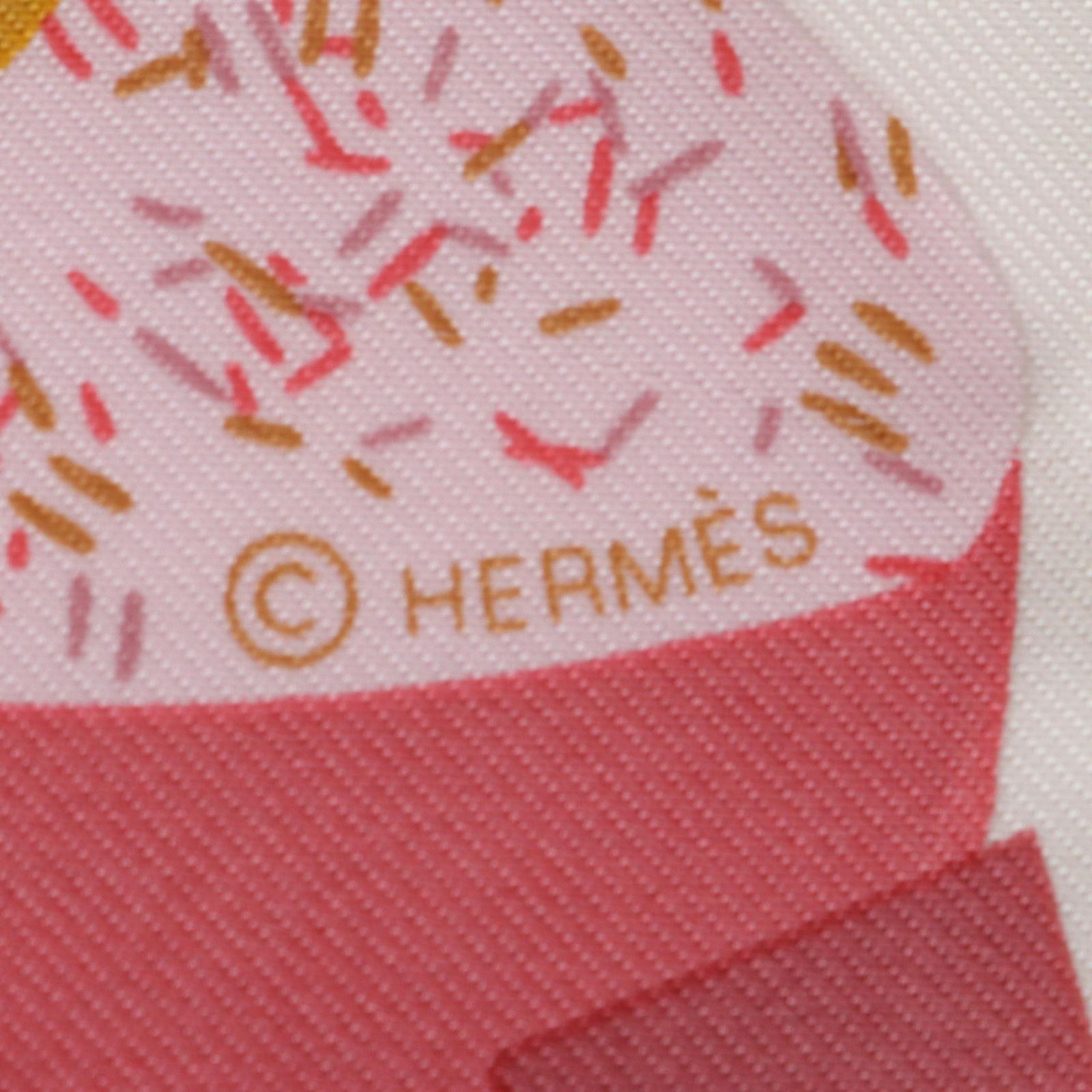 HERMES エルメス プチカレ カレ45 ガヴロッシュ JUST MARRIED スカーフ