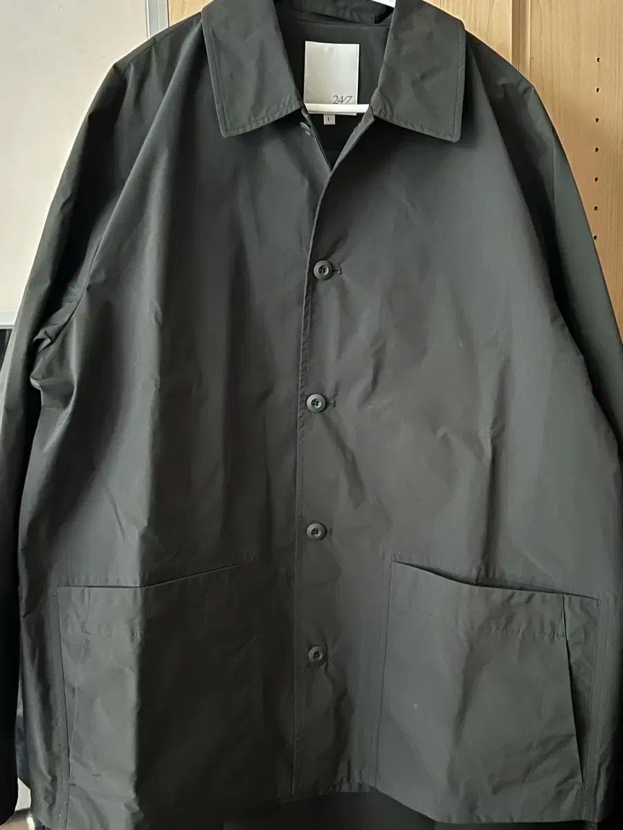 247 シリーズ シャツジャケット チャコールグレー L