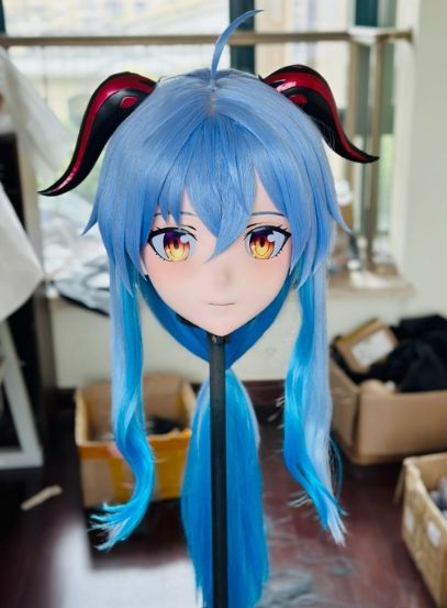 ☆即納 全頭マスク NO.126 コスプレ 着ぐるみ kigurumi 二次元