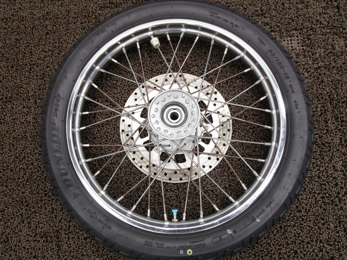 ドラッグスター250 フロントホイール ディスク A7247 VG02J ヤマハ G604E DragStar キャブ車