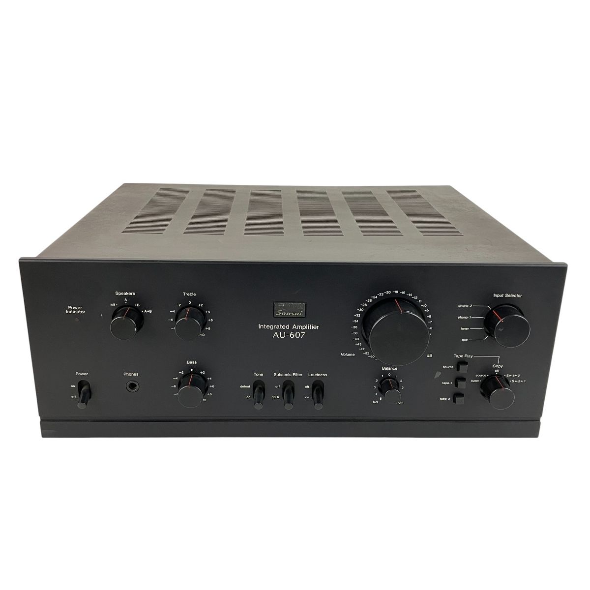 SANSUI AU-607 プリメインアンプ ジャンク Y9984402