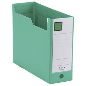 まとめ キングジム GボックスPP A4ヨコ 収納幅100mm 緑 4633N 1冊 ×15セット