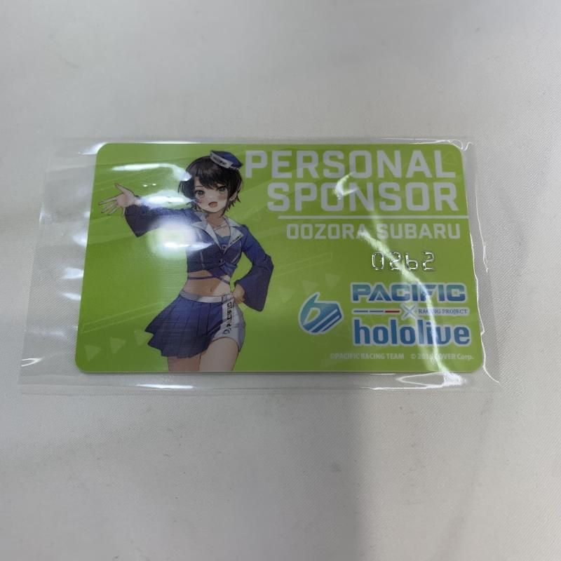 ホロライブ 大空スバル パシフィックレーシング BIGアクリルスタンド