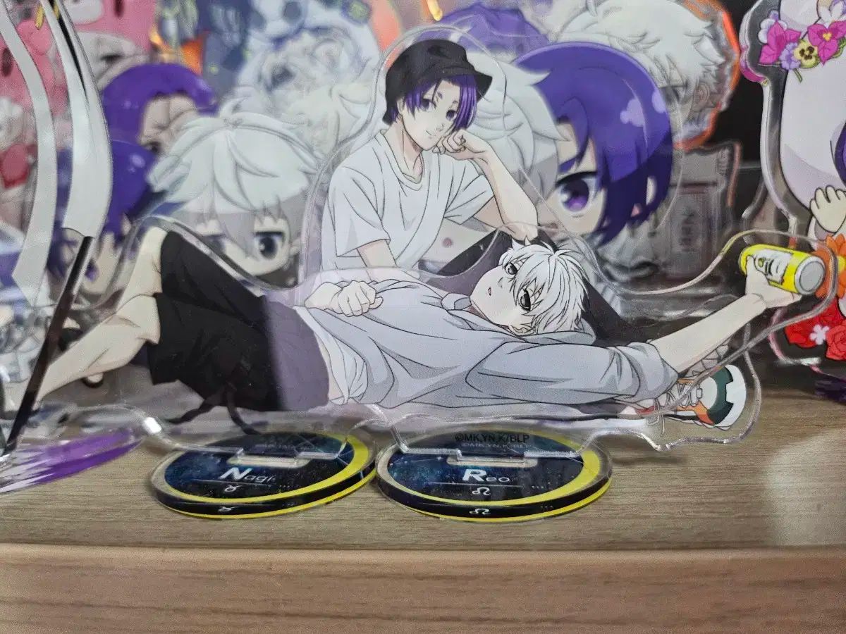 ブルーロック凪レオ】PWC 1周年バージョンの凪レオ(oˆ罒ˆo) #イラスト