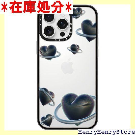 iPhone 16 Pro ケース コンパクト ワイヤレス充電 クリアブラック