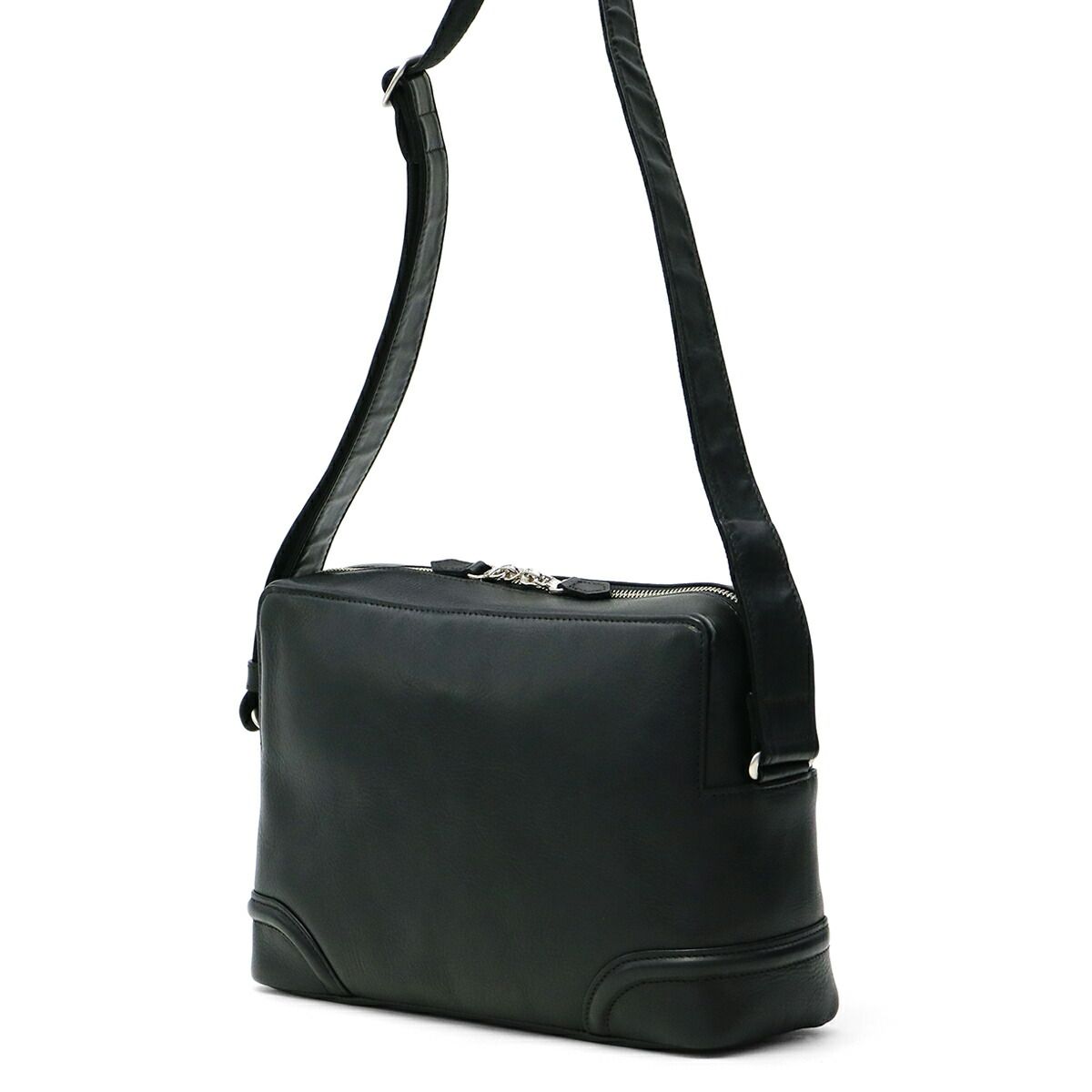 美品】CHRISTIAN VILLA ラフィアコンビスクエア 2way バケツ