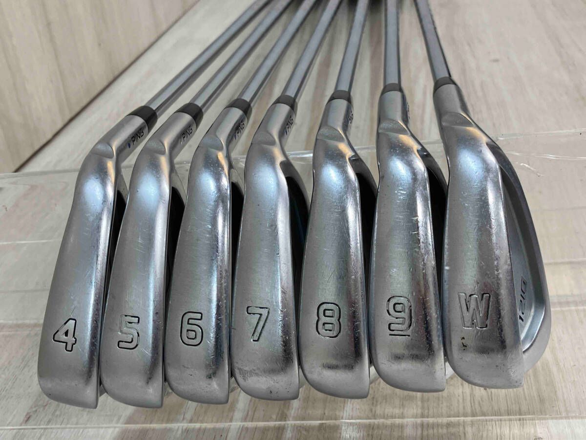 PING i210 アイアンセット 4-9,W 7本セット N.S.PRO MODUS3