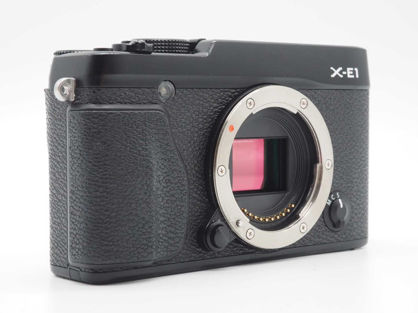  富士フィルム Fujifilm Fuji X Series E 1 16 3 MP Digital SLR Camera Body Black 元箱 Z 5586 A ミラーレス一眼 デジタルカメラ