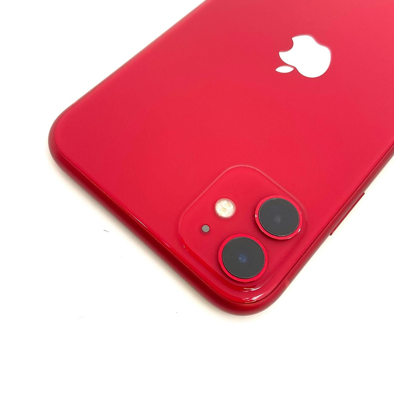 全額返金保証】【最速発送】 iPhone トップ 11 64GB (PRODUCT)RED au