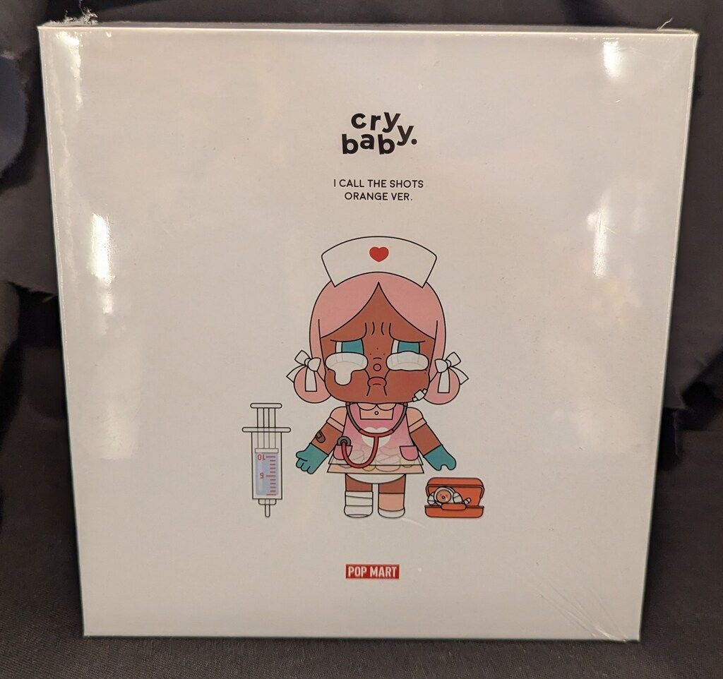 POPMART CRYBABY I CALL THE SHOTS ORANGE VER. - メルカリ