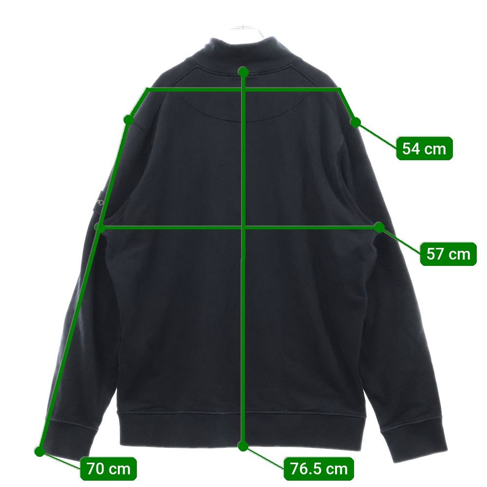 STONE ISLAND (ストーンアイランド) 22AW LogoPatch Halfzip 