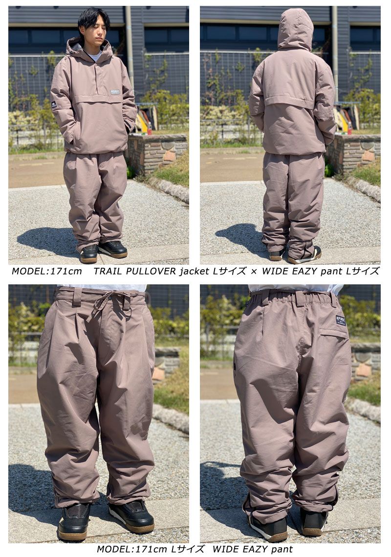 23-24 REPUBLIC &CO/リパブリック WIDE EAZY pant メンズ レディース ワイドイージーパンツ スノーボードウェア スノーウェアー 2024 型落ち