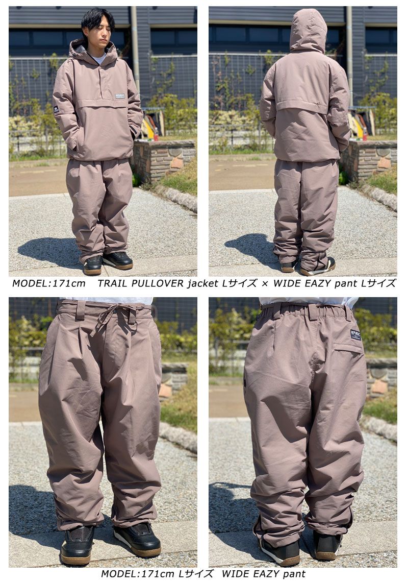 23-24 REPUBLIC &CO/リパブリック WIDE EAZY pant メンズ