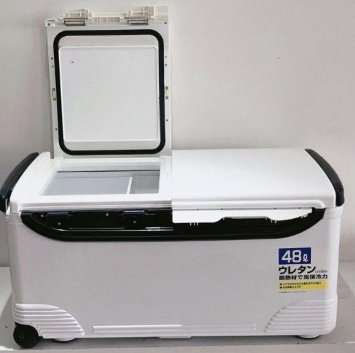 釣り用クーラーボックス 大容量25L 座れる頑丈マッスルボディ 防水