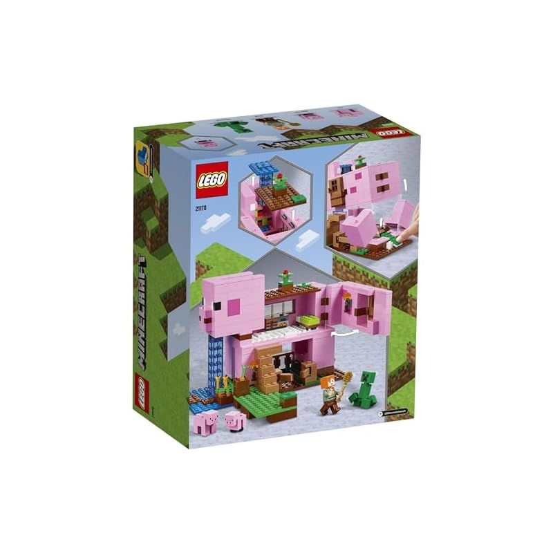  レゴ LEGO マインクラフト ブタのおうち 21170 おもちゃ ブロック プレゼント テレビゲーム 動物 どうぶつ 家 おうち 男の子 女の子 8歳以上 1 その他 ベビー キッズおもちゃ