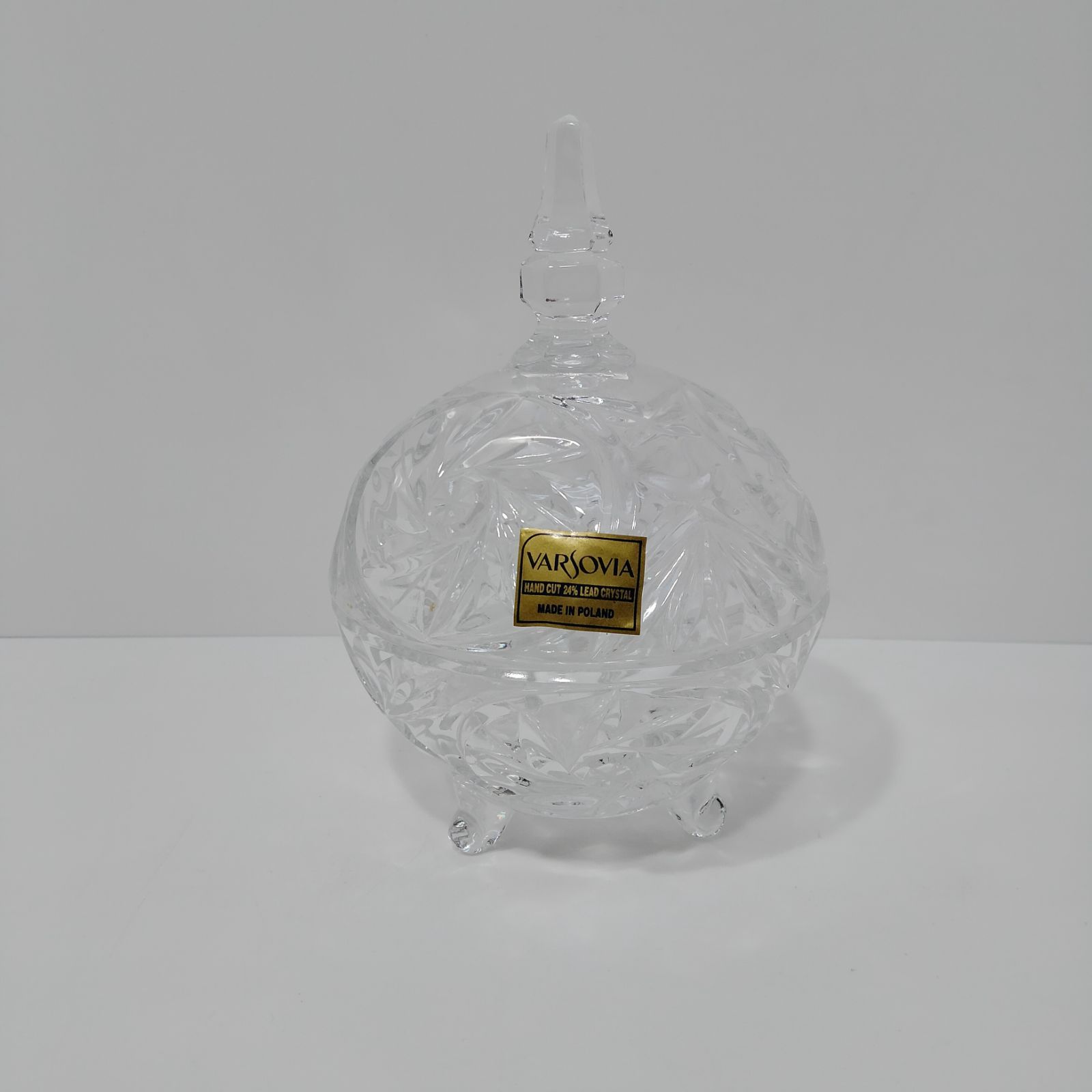 VARSOVIA（バルソビア）ハンドカットクリスタルの小物入れ入荷 | 2026 
