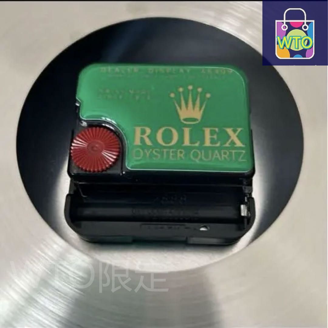 海外販促用 ROLEX ロレックス デイトジャスト大型掛け時計 シルバー